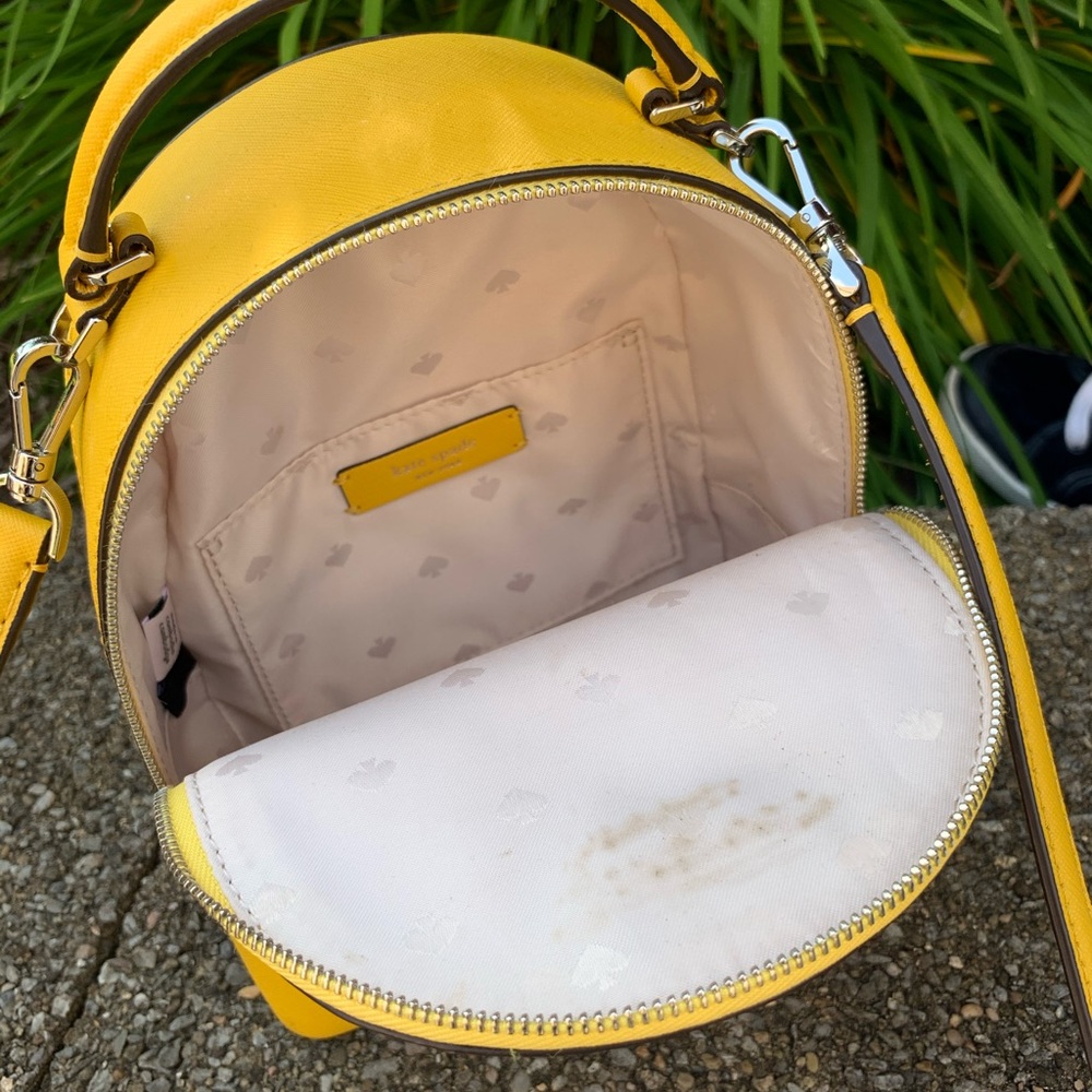 Yellow Kate Spade Crossbody Bag